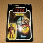 Vintage Kenner Star Wars SNAGGLETOOTH Figure 77b Cardback MOC 1983 CLEAR Bubble