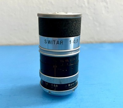 Bolex H8 Reflex Lens - Kern-Paillard Switar 13mm f/0.9 AR D Mount
