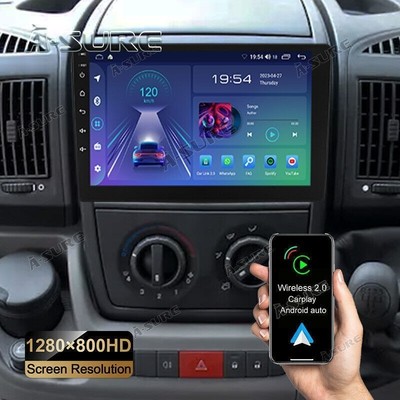 Autoradio GPS Navi 2+32GB RDS Für Fiat Ducato Peugeot Boxer Citroen Jumper Relay