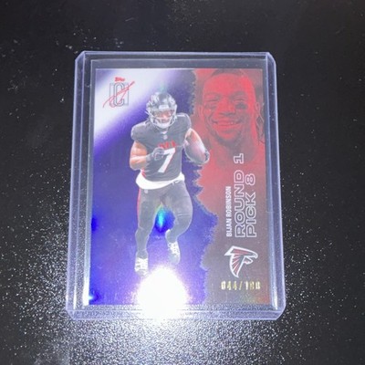2025 Topps Signature Class Bijan Robinson Atlanta Falcons Purple 44/100 #4
