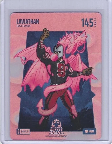 2025 Bo Jackson Battle Arena Laviathan Bubble Gum Foil SP #BGBF-55- Zach Lavine