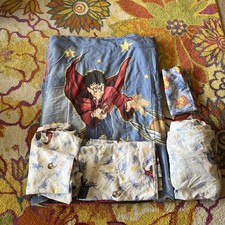 Harry Potter Quidditch Vintage Comforter Blanket Twin Sheet Set