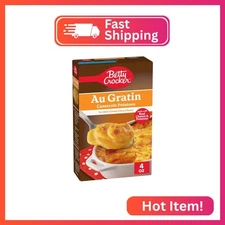 Betty Crocker Au Gratin Casserole Potatoes, Made with Real Cheese, 4 oz Box