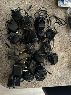 Mixed Lot Assorted Cables & Power Adapters/Chargers Universal Compatible