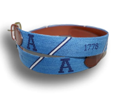 NWT Vintage Handmade Official Phillips Academy Andover Boarding School Belt 34