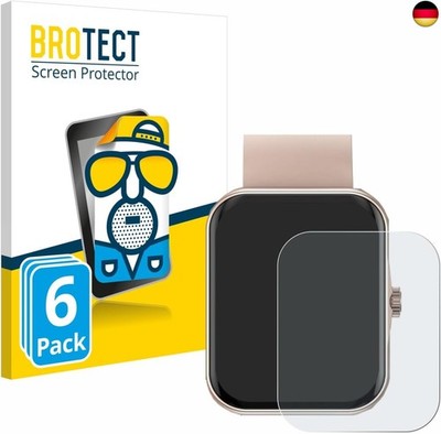 BROTECT Entspiegelungs-Schutzfolie für Mutoy Smartwatch 1.83'' (6 Stück) Matte D