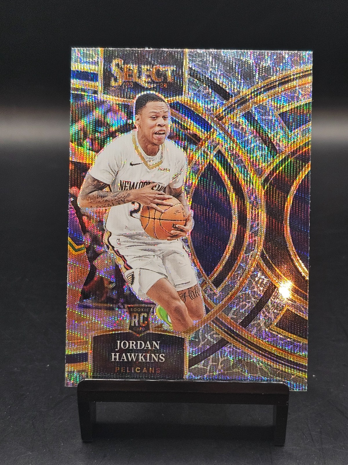 2023-24 Select Premier Level  Elephant Prizm Jordan Hawkins RC #124