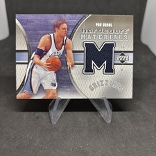 2005-06 Upper Deck Hardcourt - Hardwood Materials Pau Gasol #HM-PG (MEM)