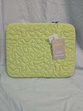 heyday Lime Green Puffy Laptop/Tablet Sleeve Up to 12.9