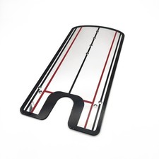 Golf Putting Alignment Mirror, 14.5cm x 30cm, Portable, Practice, Trainer, Aid