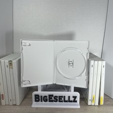 OEM Nintendo Wii White Replacement Game Case No Artwork Authentic Fast Shipping