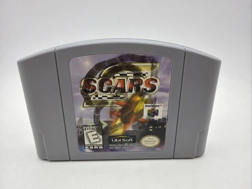 S.C.A.R.S. SCARS (Nintendo 64, 1999) AUTHENTIC- TESTED & WORKS