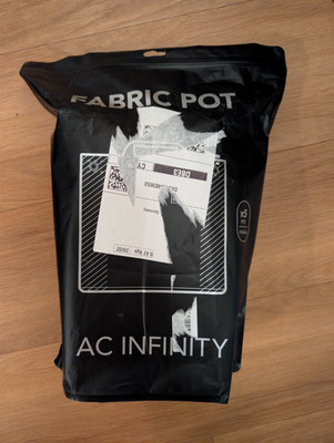 AC Infinity Stofftöpfe 11 Liter NEU - 4er-Pack Hochbelastbare, Wiederverwendbar