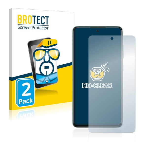 2X Samsung Galaxy A52 / 5G Displayschutzfolie Transparent-image