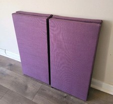 6 Sound Absorbing Acoustic Wall Panels in Grape Mauve - SET of 6