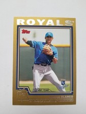 2004 Topps Traded Gold #T114 Andres Blanco FY Card /2004