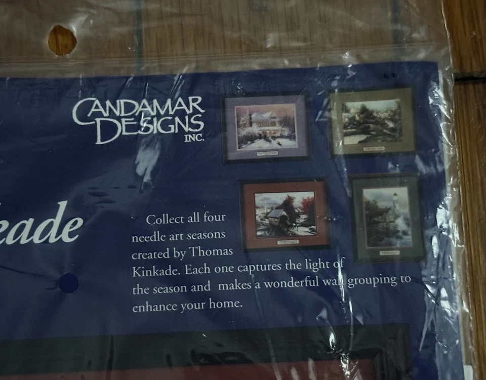 Candamar Designs Thomas Kinkade Embellished Cross Stitch Country Memories #50962 - Image 4 of 4