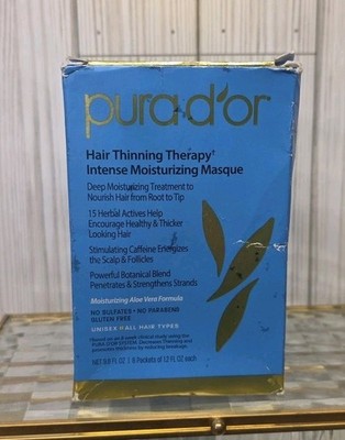 Pura d'or Hair Loss Prevent Therapy Moisturizing Masque 7 Packs