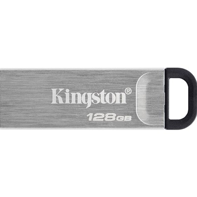 Kingston Datatraveler Kyson 128Gb Usb 3.2 Capless Metal Usb Flash Drive