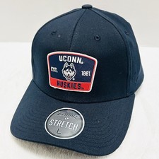 Zephyr UConn Huskies Logo Patch Hat Cap Stret...