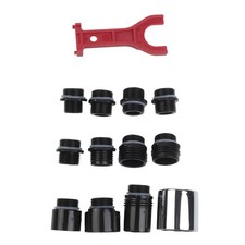 For Kitchen Faucet Adapter Kit Set 12 Pieces for Pull Out Faucet Installations