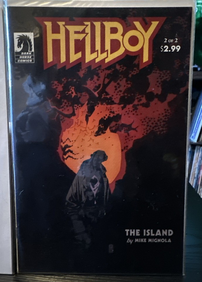 HELLBOY: THE ISLAND #1-2 NM+ COMPLETE SET (DARK HORSE COMICS 2005) MIKE ...