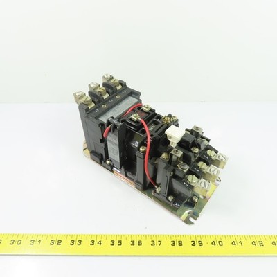 Allen-Bradley 509-COD 45A 3-Pole Size 2 Motor Starter 120V Coil 600VAC