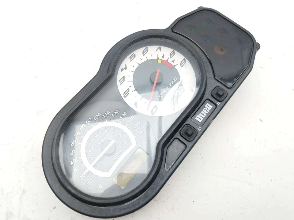 03 04 Buell Lightning XB9S Instrumento Medidor Cuadro Velocímetro Tacómetro Foto 2 de 4