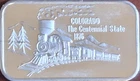 1982 Tri-State Refining Colorado 1 Oz .999 Fine Silver Art Bar