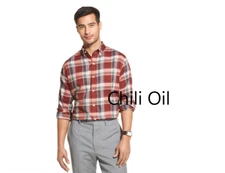 Van Heusen Flex Classic Fit Non Iron Plaid Button Down  Shirts S, M, XL,2XL $60