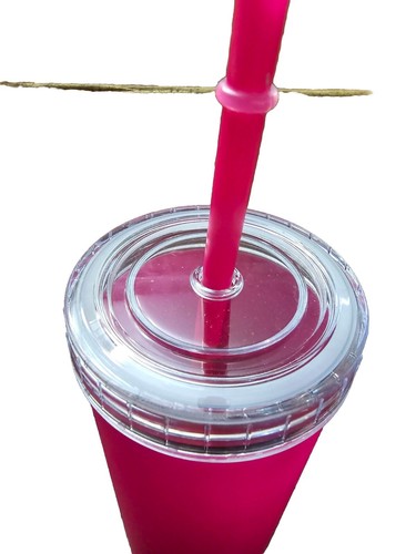 NEU!! Dunkin’ 27oz Spring/Summer 2024 Collection - Pink Silicone Tumbler NEU! - Bild 2 von 3