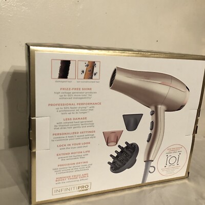 Conair InfinitiPro Frizz-Free Collection Rose Gold Hair  display picture 2