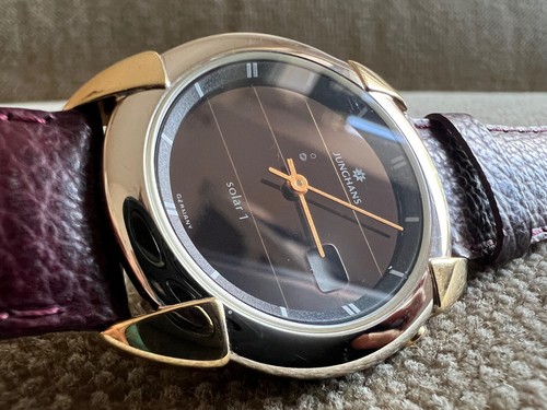 Vintage Junghans Solar 1 - reloj de pulsera solar - 34 mm aprox. 1990 - Imagen 8 de 11