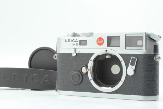 【Top Mint w/Strap】Leica M6 TTL 0.72 Silver Rangefinder Camera Yr1999 from Japan