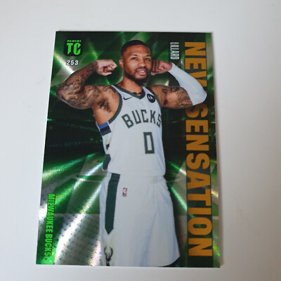 2023-24 Panini Top Class Lillard New Sensation Bucks - 253