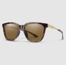 NIB SMITH ROAM SUNGLASSES Matte Tort 199 ChromaPop Polarized Brown Tortoise