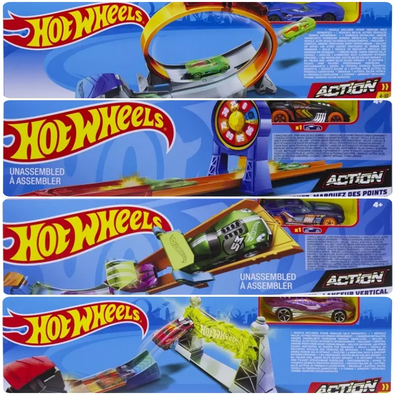 Pista Hot Wheels Action - Looping Loop / Electric Tower / Flip