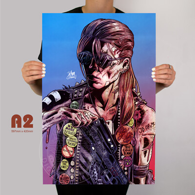 Terminator Sarah Connor Metall Plakat 80s Man Cave Skynet Cyberdyne Systeme