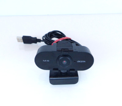 Dicota Webcam Pro Plus Full HD kabelgebundene Webcam D31841 gebraucht #7 B
