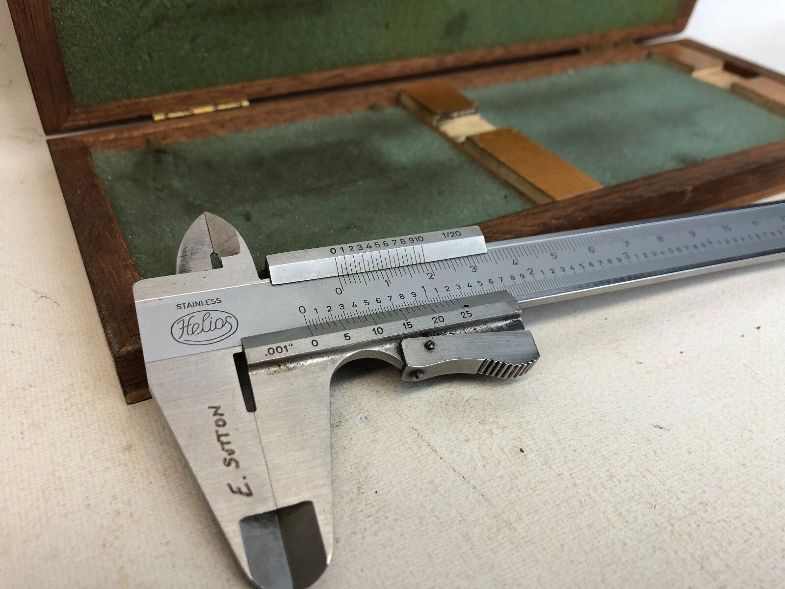 Vintage Helios vernier calipers eBay