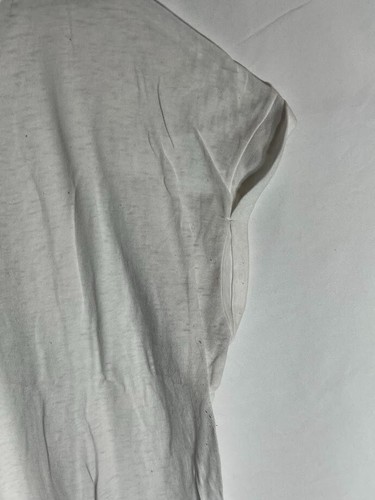 No Boundaries XXL (19) White V Neck Tee Shirt Women's Plus Layer Thin - Picture 5 of 6