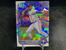 ORELVIS MARTINEZ 2022 BOWMAN CHROME #BCP-104 PROSPECT ATOMIC REFRACTOR / JAYS