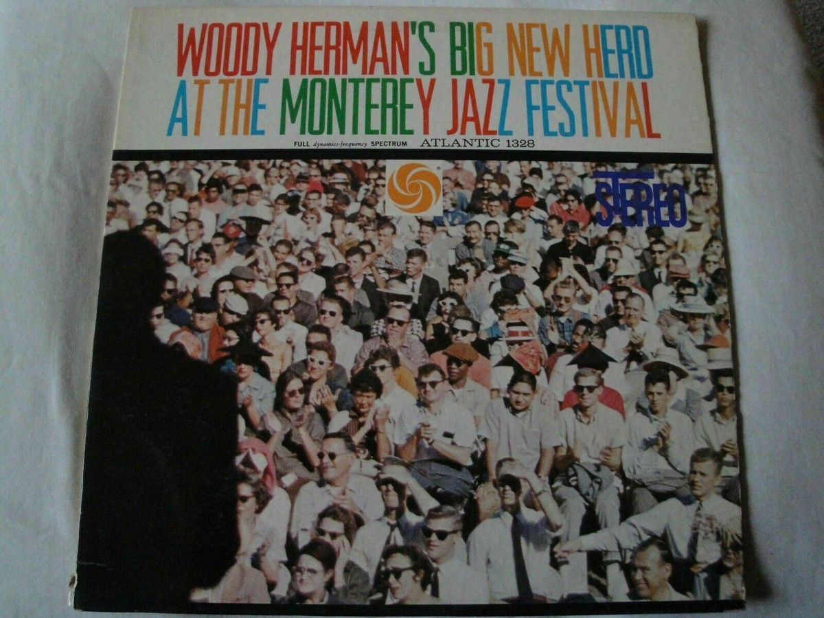 WOODY HERMAN'S BIG NEW HERD AT THE MONTEREY JAZZ FESTIVAL VINYL LP