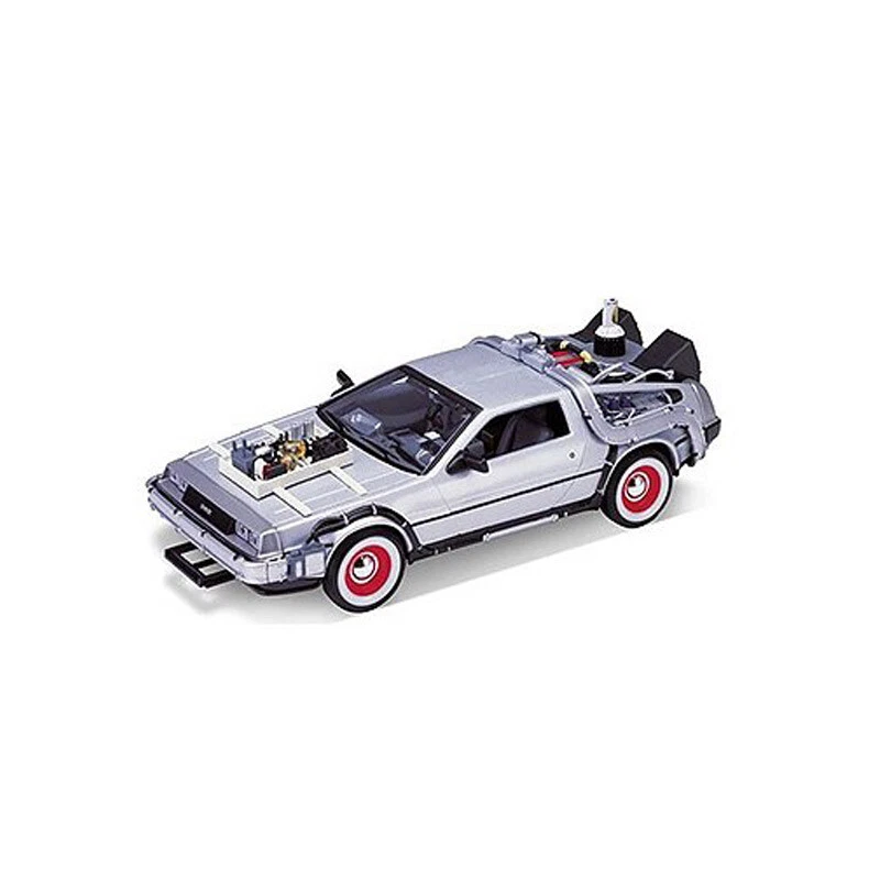 WELLY Retour vers le Futur III - DeLorean 1/24 Voiture - Photo 1/1