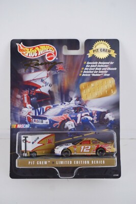 Hot Wheels Racing 1999 Pit Crew #12 Ford Tarus With Tool Box Jeremy Mayfield
