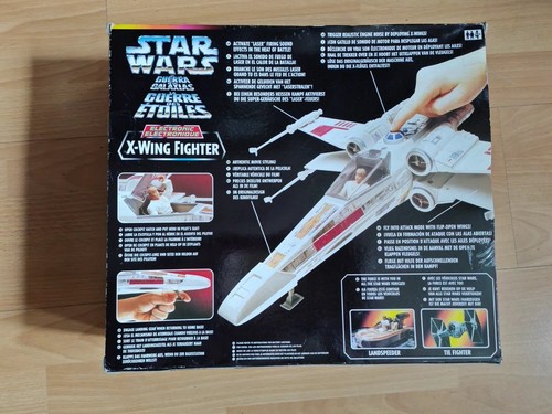STAR WARS POWER OF THE FORCE X-WING FIGHTER 1995 COMPLETE - Picture 2 of 4