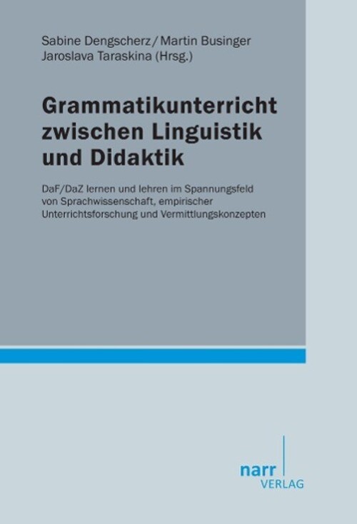 Thumbnail - Grammatikunterricht Zwischen Linguistik Und Didaktik | Dengscherz |
