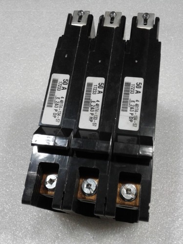 EDB34050 Square D 3pole 50Amp 480V Circuit Breaker NEW - Picture 3 of 6
