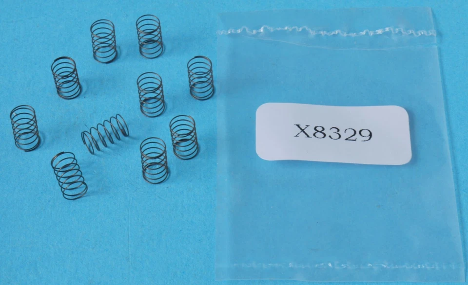 HORNBY SPRINGS FOR BOGIES + DRAWBARS x 10 NEW SPARES incorrectly labelled X8329 - Image 3 of 3