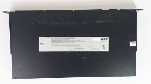 APC AP4433 Rack Automatic Transfer Switch ATS 208V 12A 1U 12 Outlets - Picture 4 of 4